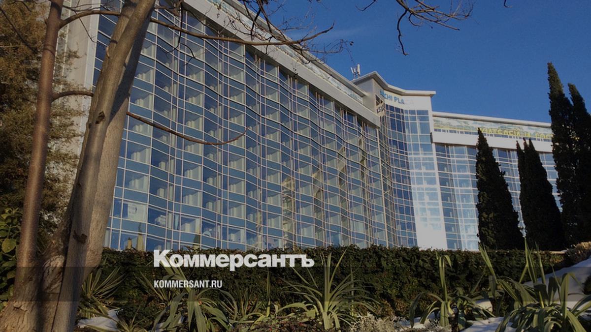 «Сочи Плаза» достроит бывший депутат - Коммерсантъ