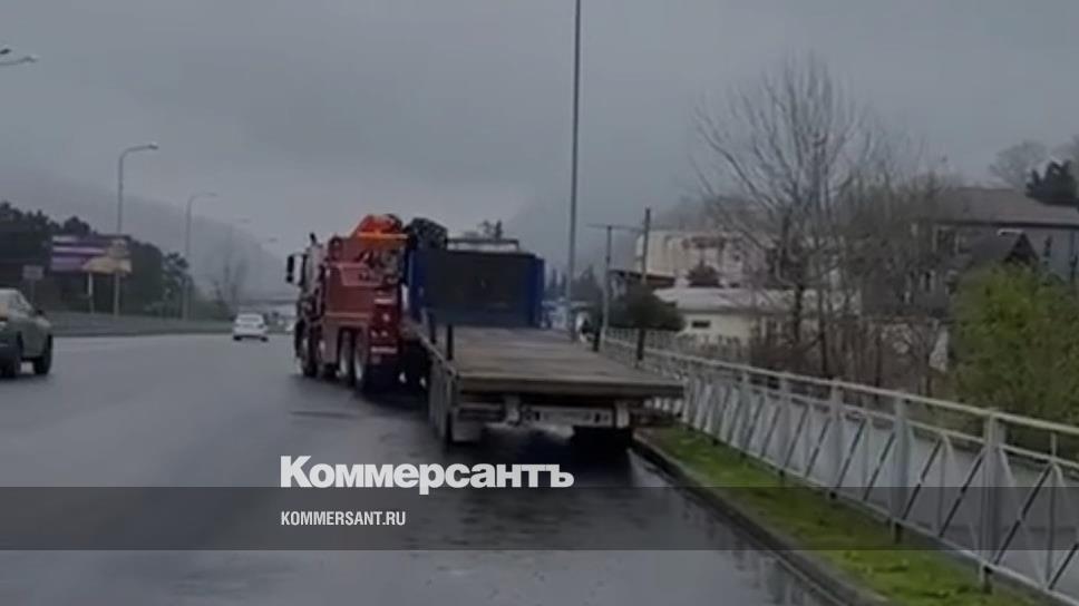 В Сочи начал работать эвакуатор для грузовых машин – Коммерсантъ Краснодар