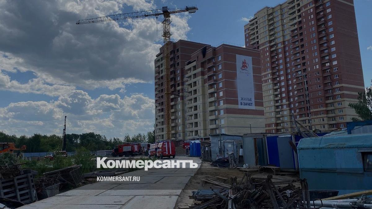 В Ярославле горел строящийся дом – Коммерсантъ Ярославль