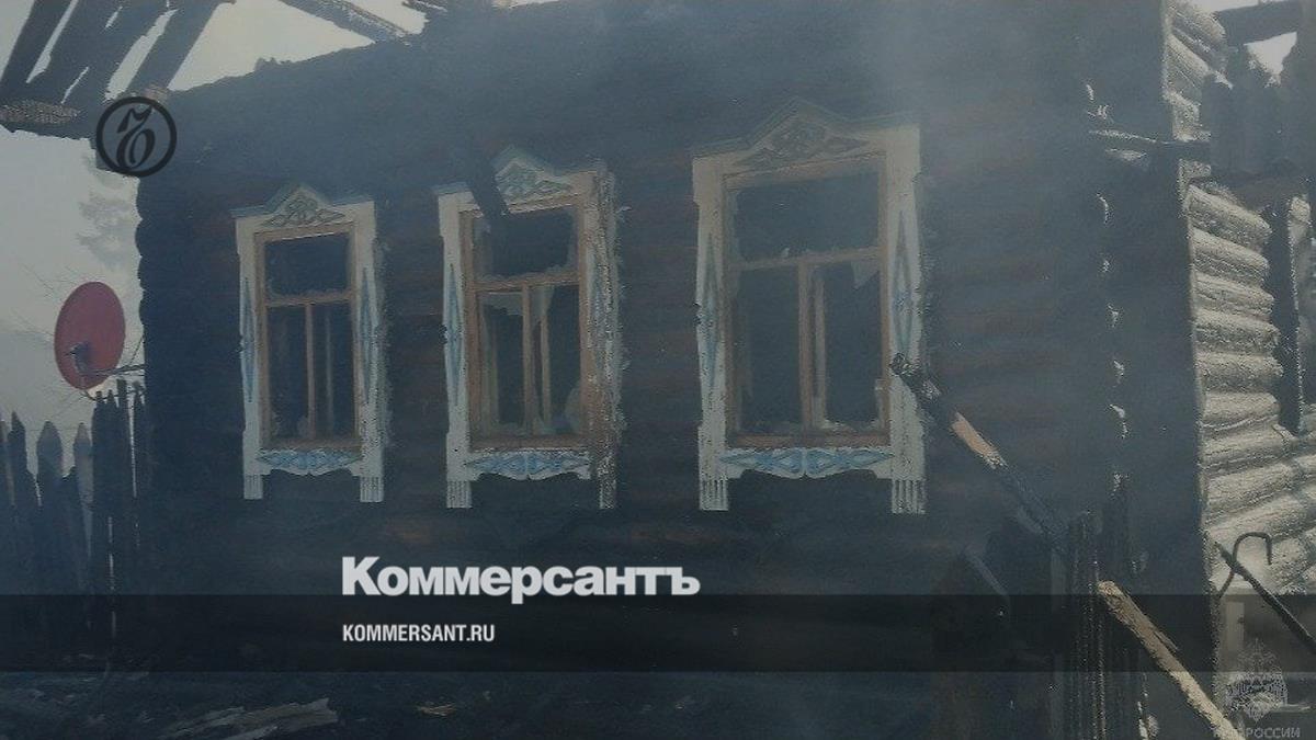 Жилой дом сгорел в селе Орловское в Удмуртии – Коммерсантъ Ижевск