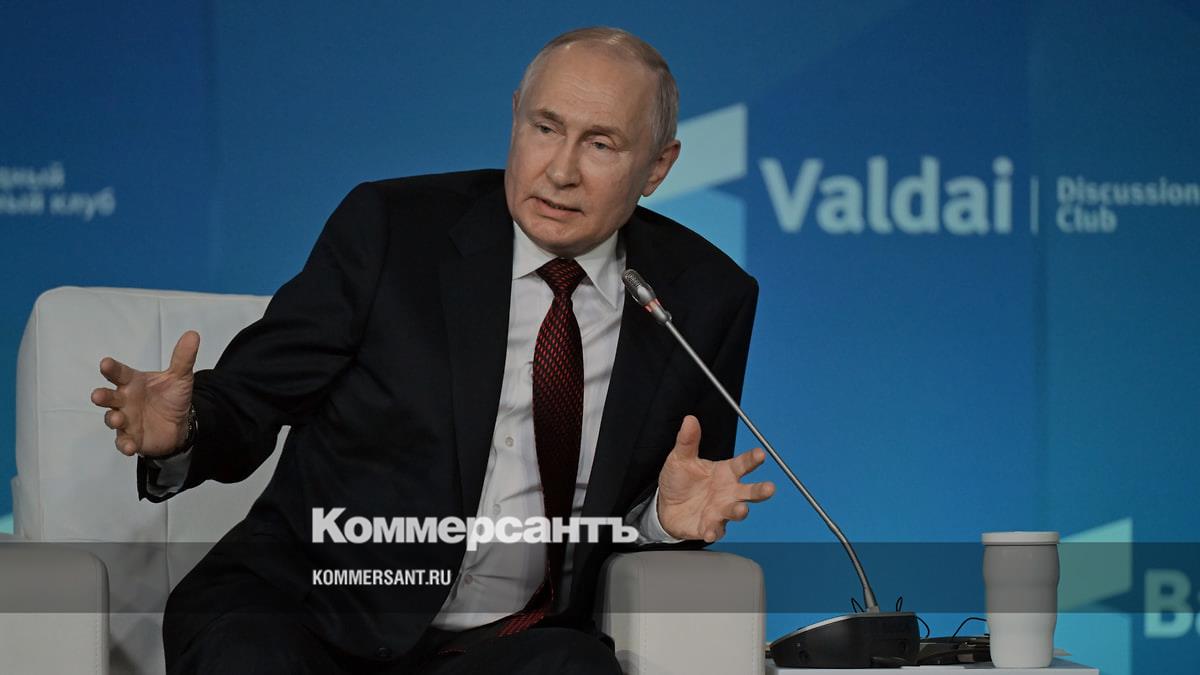 Путин: я в деталях не знаю, кто такой Кагарлицкий – Коммерсантъ