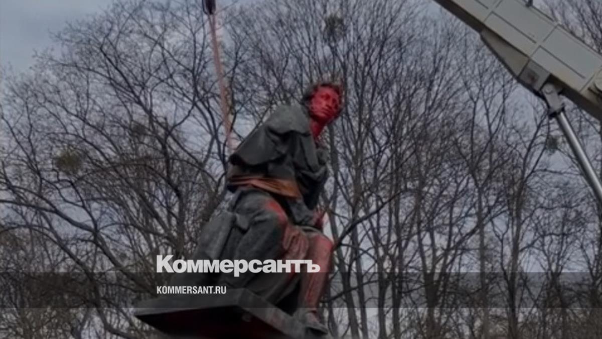 В киеве демонтировали памятник александру пушкину