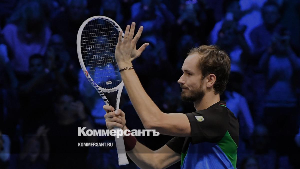 Даниил Медведев первым вышел в полуфинал итогового турнира Nitto ATP Finals