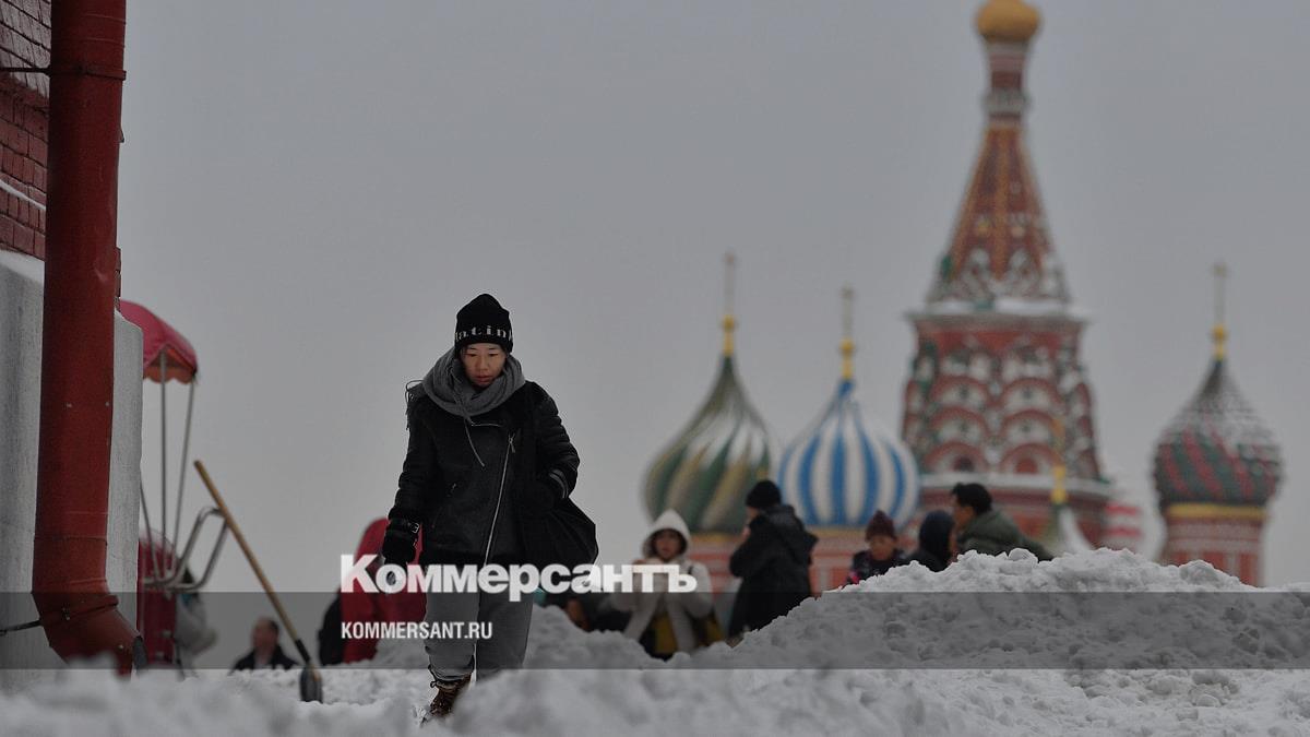 Последствия снегопада в Москве - Коммерсантъ