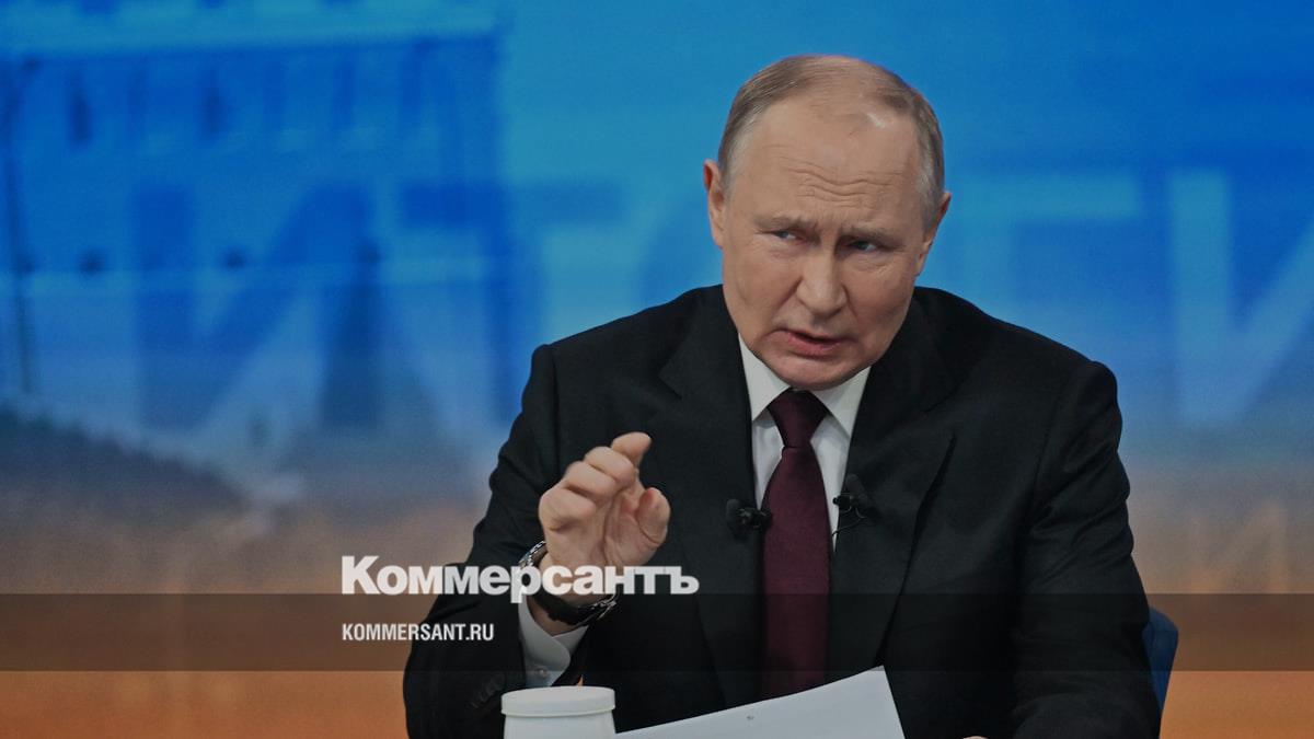 Путин: посмотрите на СВО и на Газу и почувствуйте разницу – Коммерсантъ