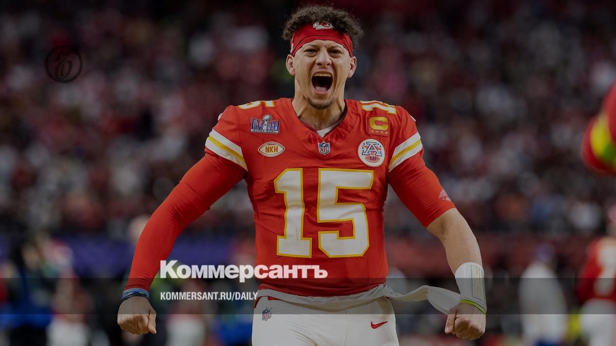 Квотербек «Канзас-Сити Чифс» принес своей команде победу в Super Bowl