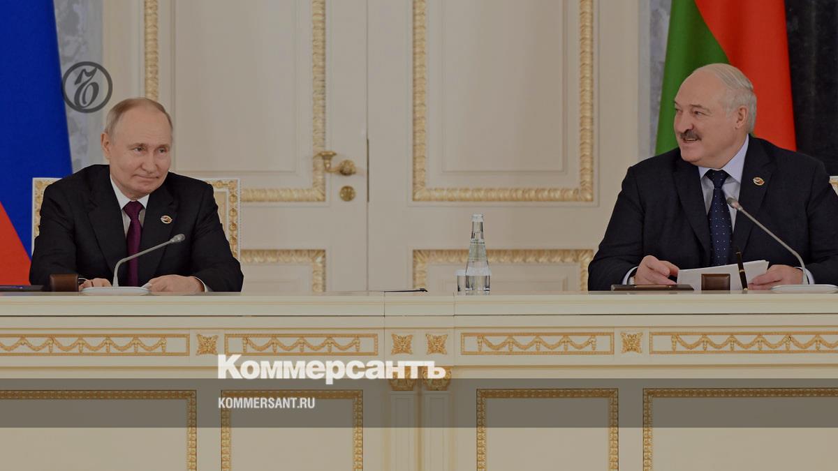 Путин и Лукашенко провели часовой телефонный разговор – Коммерсантъ