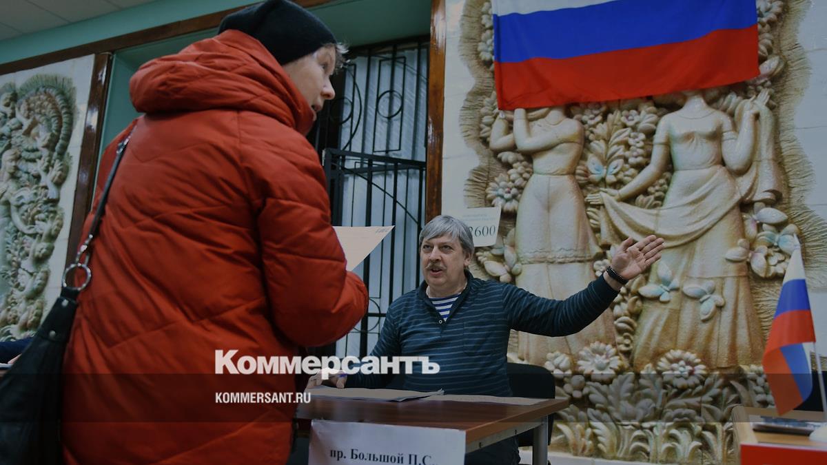 Голосование в петербурге