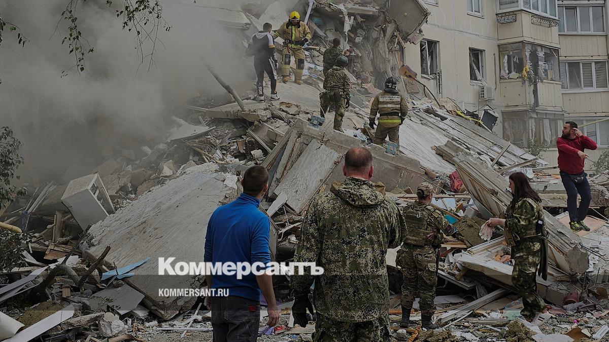 Удар по жилому дому в Белгороде. Главное - Коммерсантъ