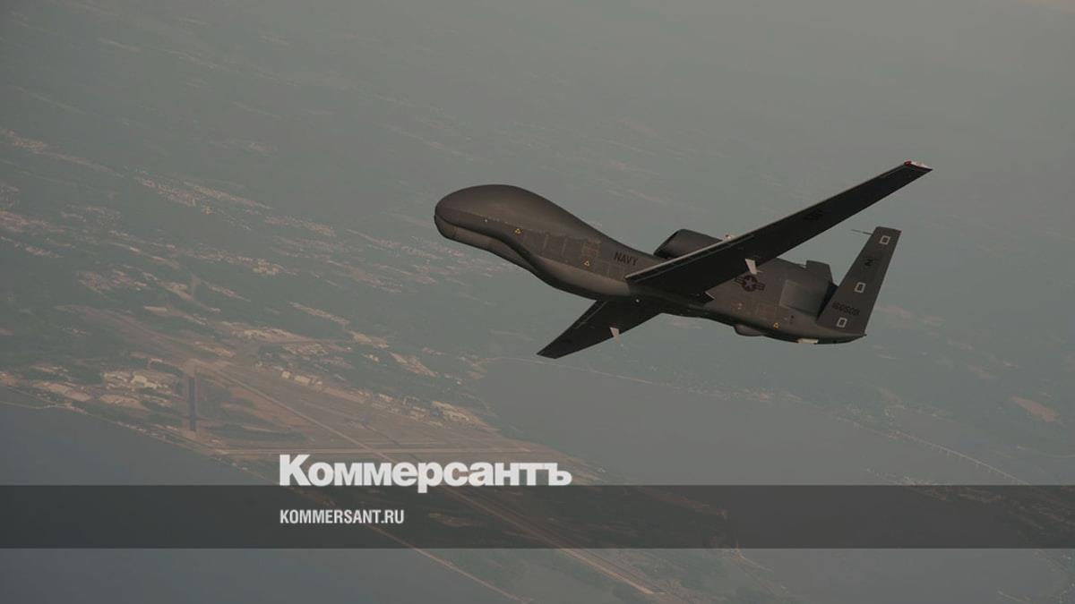 У берегов Сочи замечен американский разведывательный дрон RQ-4B Global Hawk  – Коммерсантъ