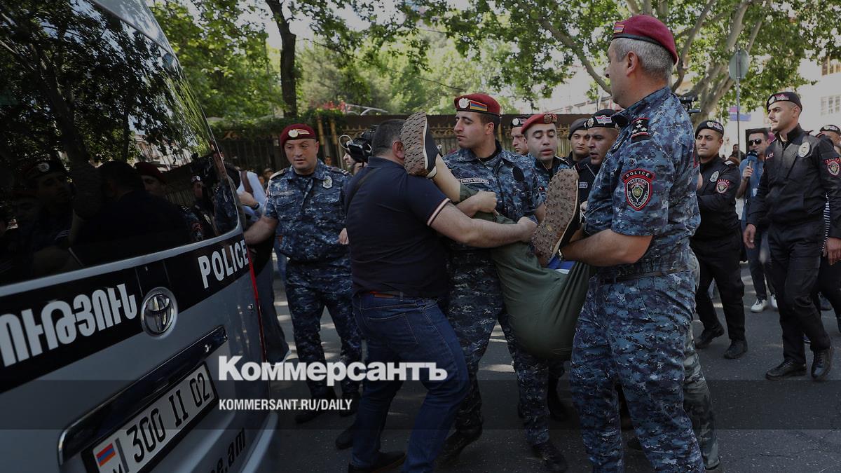 В Армении 27 мая продолжились протесты