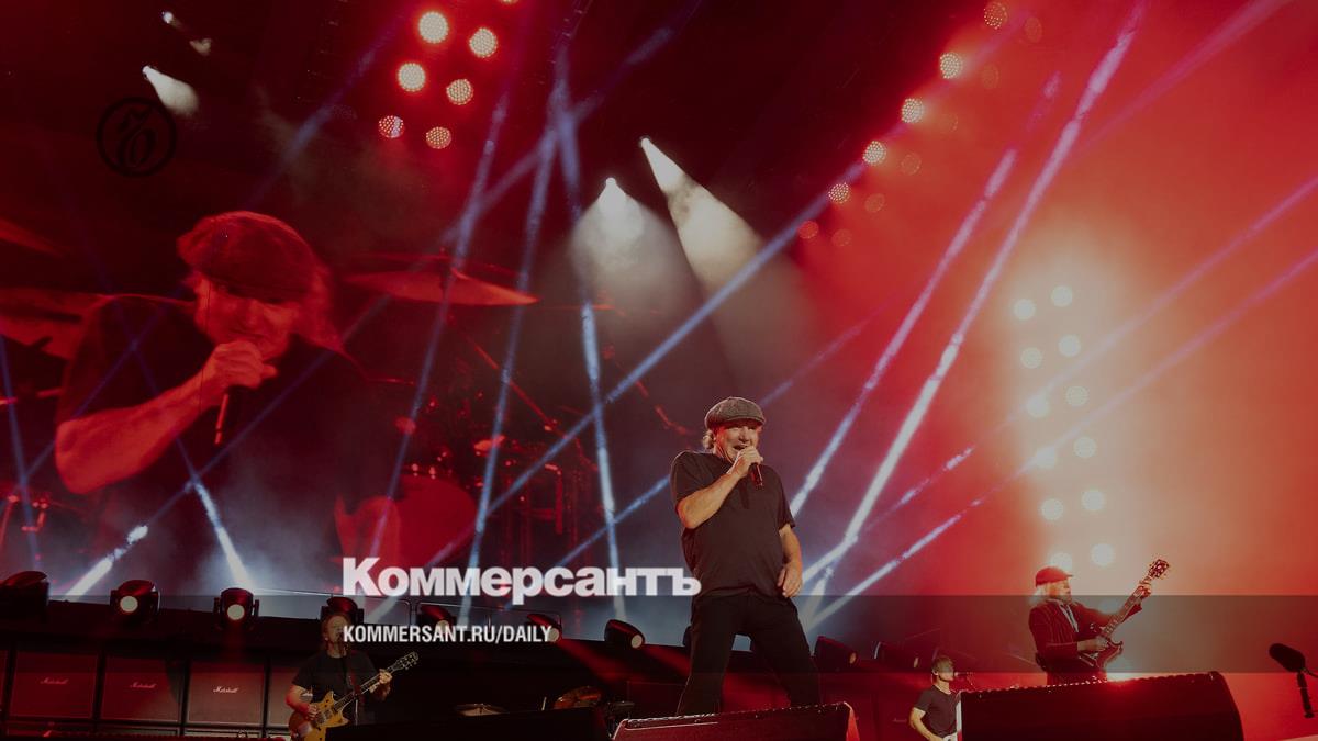 Турне AC/DC. Как группа выступила в Севилье