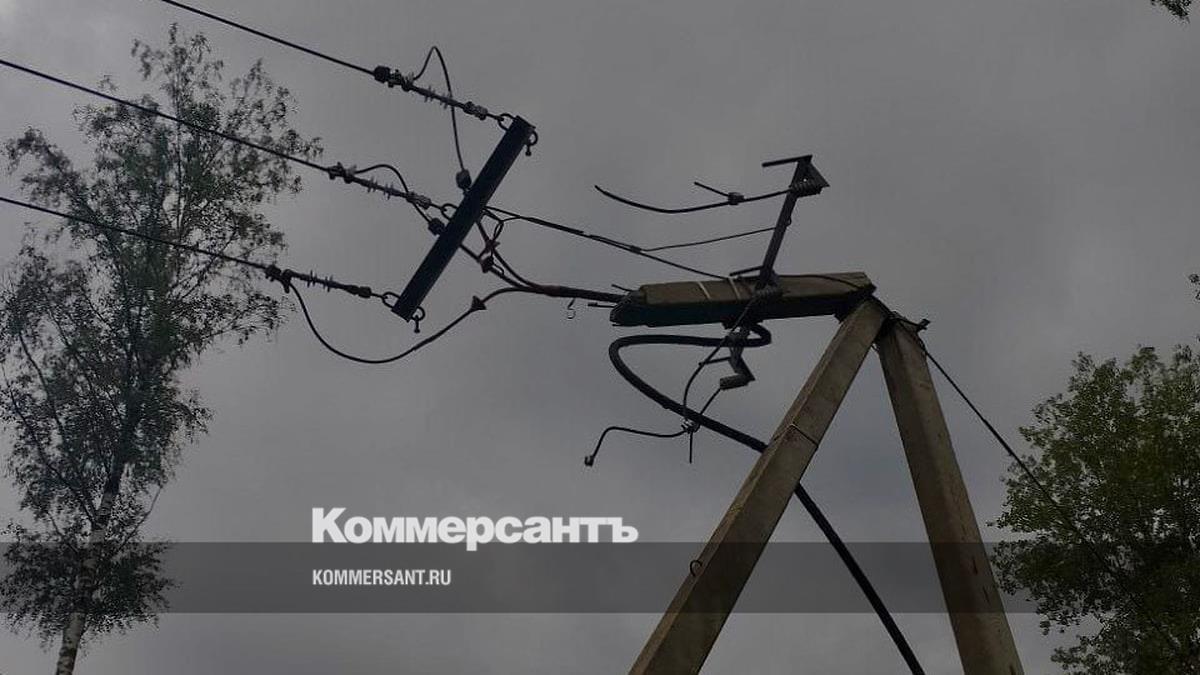 В Ярославской области десятки населенных пунктов остались без света –  Коммерсантъ Ярославль