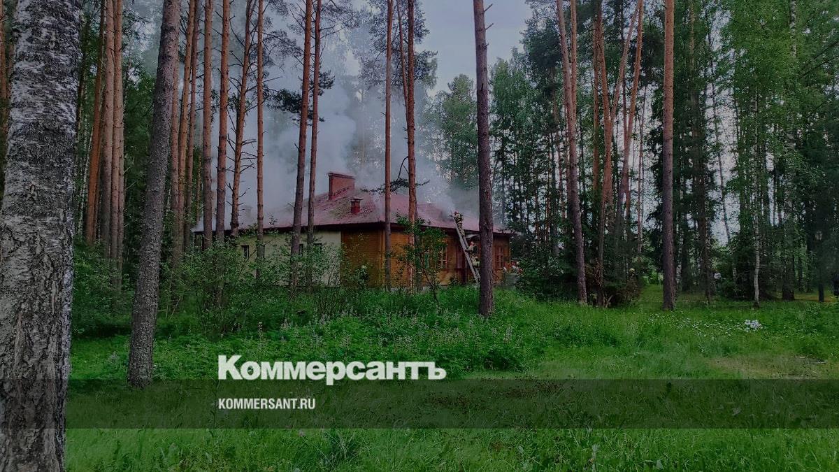 При пожаре в санатории «Ясные зори» никто не пострадал – Коммерсантъ  Ярославль