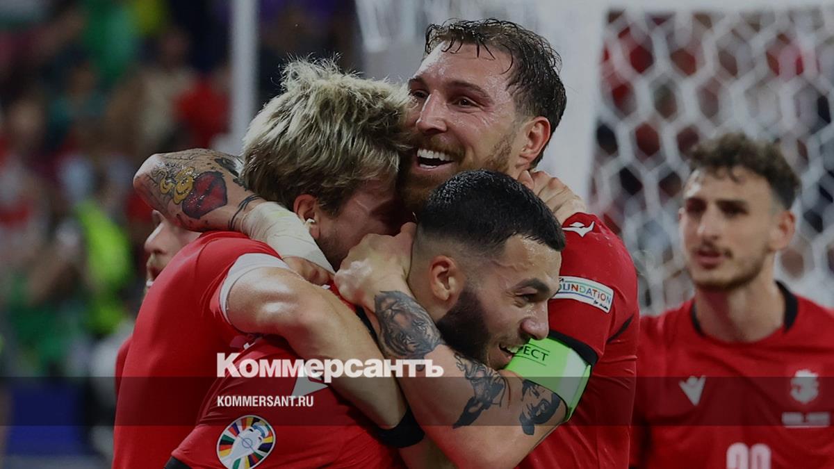 Сборная Грузии вышла в play-off на дебютном чемпионате Европы по футболу