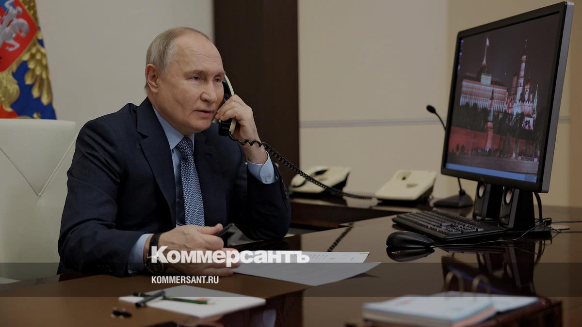 Путин поговорил с военными, перешедшими границу с Украиной в Курской области