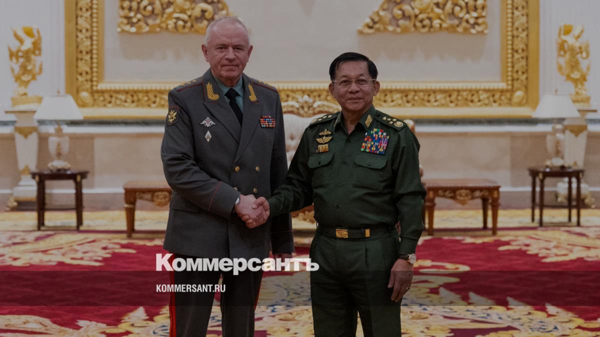 Замглавы Минобороны обсудил военное сотрудничество с премьером Мьянмы