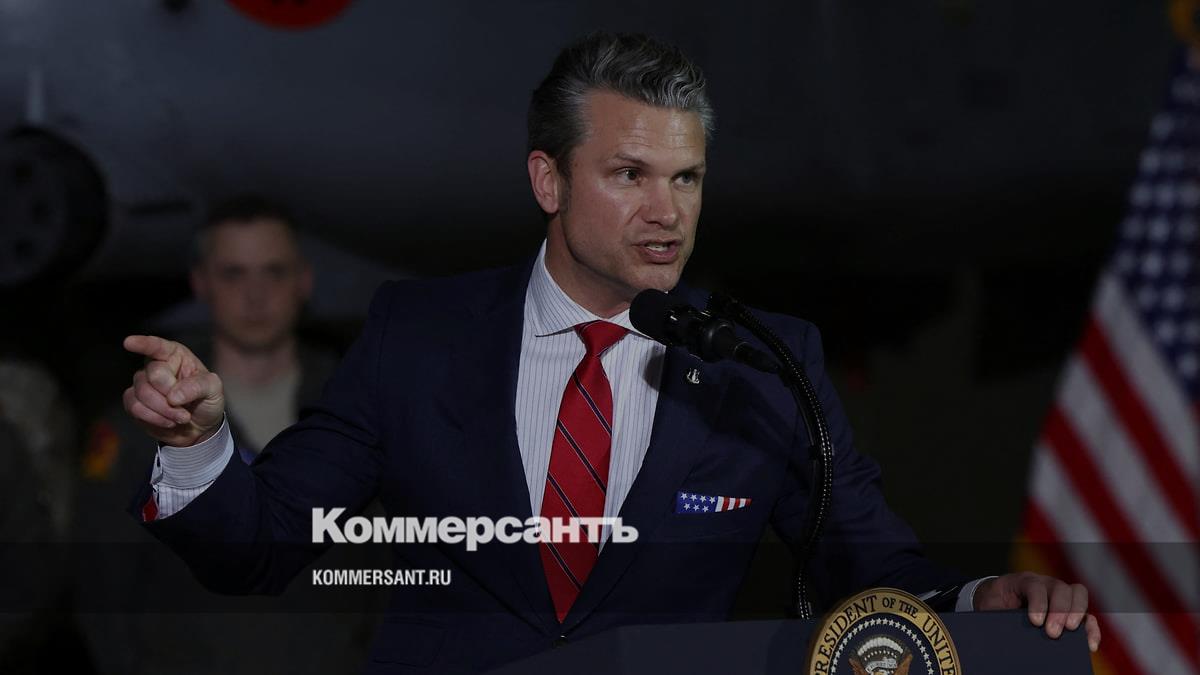 Пит Хегсет анонсировал массовые увольнения генералов и адмиралов США