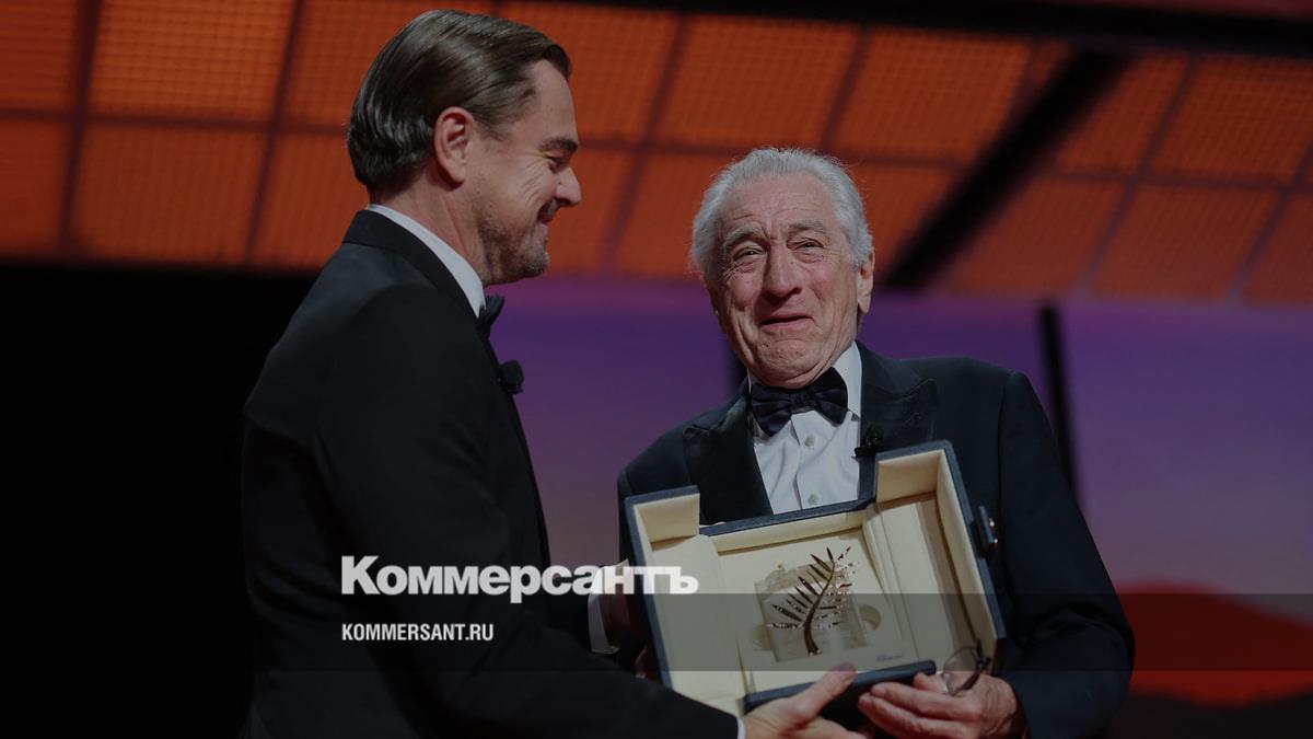 Роберт Де Ниро получил «Золотую пальмовую ветвь» на Каннском кинофестивале