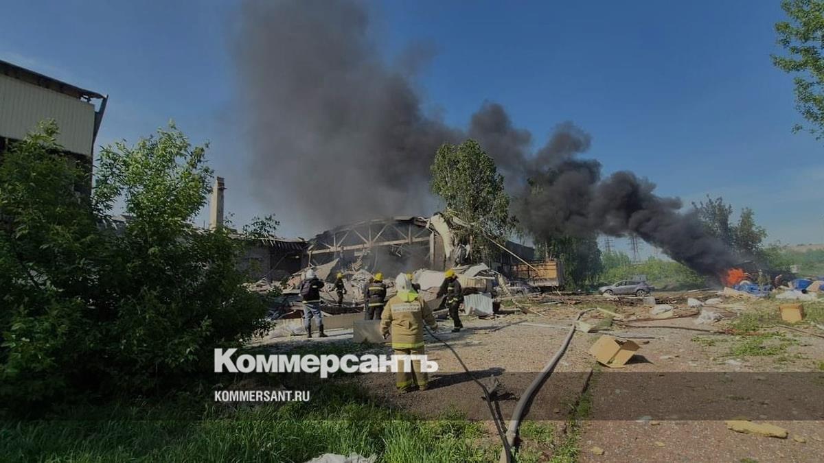Взрыв произошел на территории предприятия «Свеча» в Башкирии
