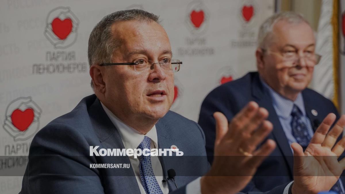 Председателем Партии пенсионеров станет врач Эрик Праздников