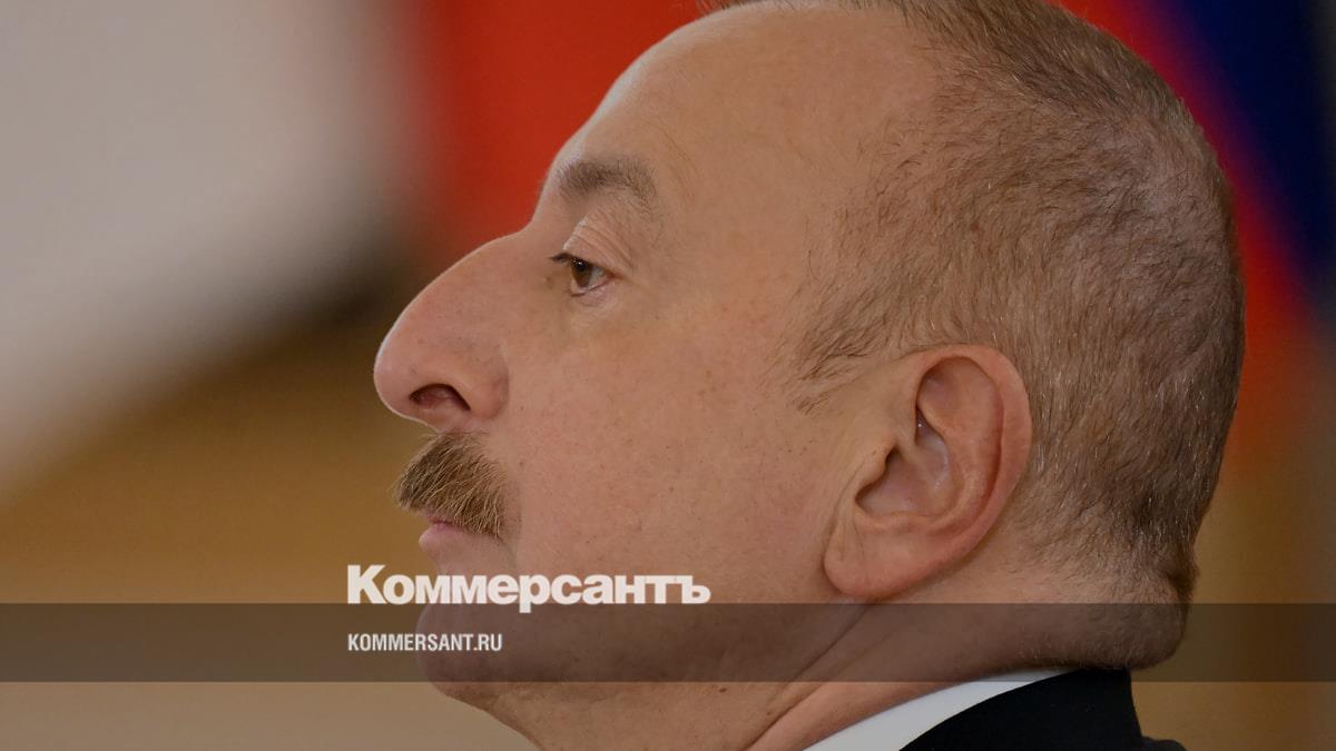 Алиев назвал вхождение Азербайджана в состав СССР оккупацией