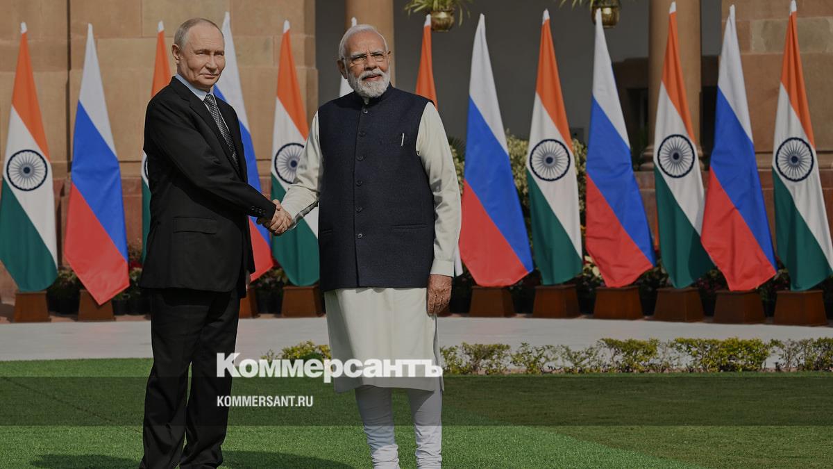 Согласована программа развития сотрудничества России и Индии до 2030 года