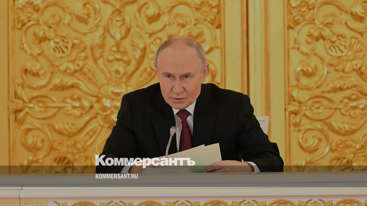 Путин выразил надежду на временное повышение НДС до 22% в 2026 году